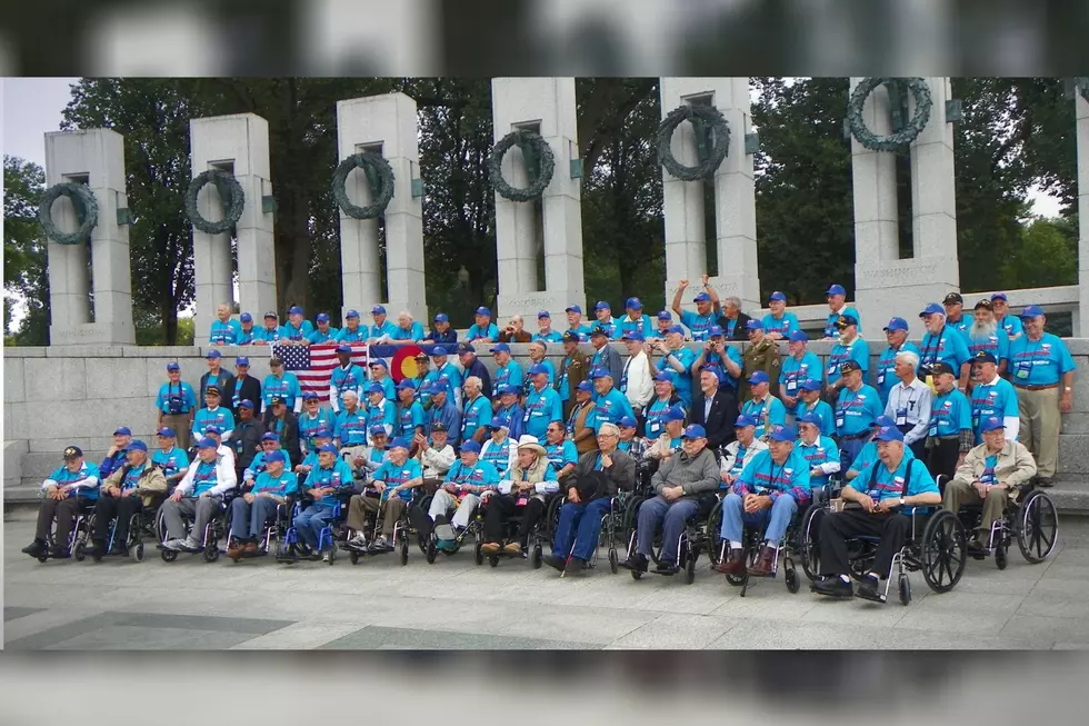 World War II Memorial with Western Slope Honor Flight